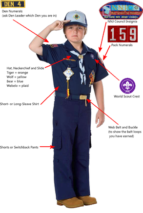 Uniforms - Cub Scout Pack 113 Robinson Barracks
